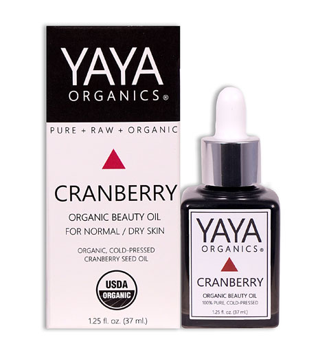 YAYA Organics Cranberry Organic Beauty Oil For Normal-Dry Skin -- 1.25 fl oz