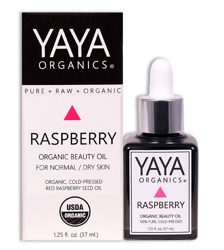 YAYA Organics Raspberry Organic Beauty Oil For Normal-Dry Skin -- 1.25 fl oz
