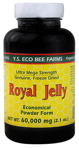 YS Eco Bee Farms Royal Jelly Economical Powder Form -- 2.1 oz