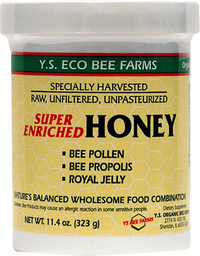 YS Eco Bee Farms Super Enriched Honey -- 11.4 oz