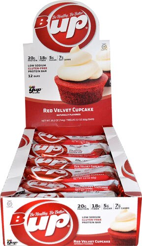 YUP B-Up™ Protein Bar Red Velvet Cupcake -- 12 Bars