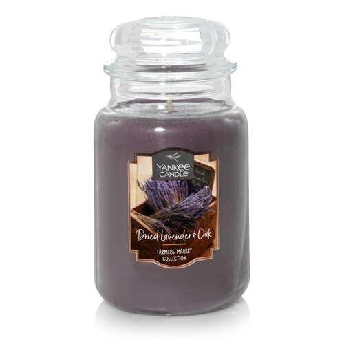 Yankee Candle Large Jar Scented Candle Dried Lavender & Oak