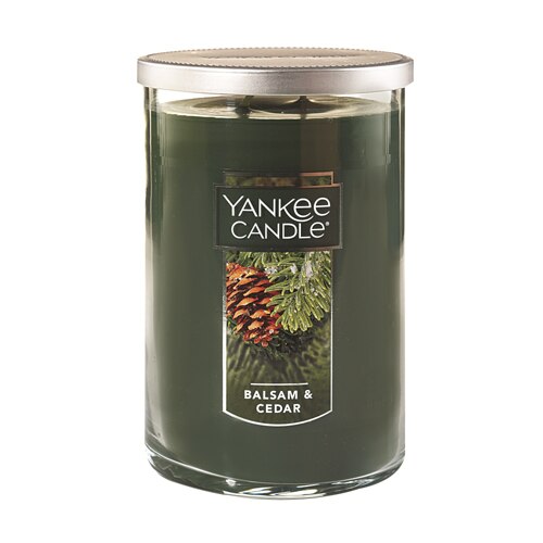 Yankee Candle Large Tumbler Scented Candle Balsam & Cedar