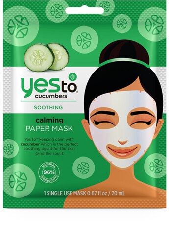 Yes To Inc Yes to Cucumber Soothing Paper Mask