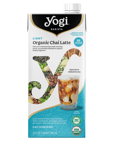 Yogi Barista Organic Tea Concentrates Chai Latte