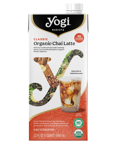 Yogi Barista Organic Tea Concentrates Classic Chai Latte