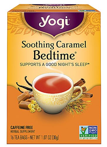 Yogi Bedtime® Herbal Tea Caffeine Free Soothing Caramel