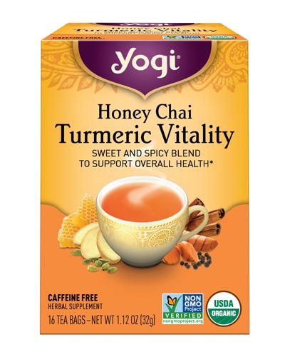 Yogi Honey Chai Turmeric Vitality