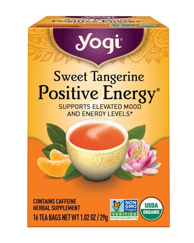 Yogi Tea Positive Energy Organic Sweet Tangerine
