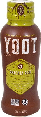 Yoot Organic Detox Root Tea Zero Calorie Prickly Ash -- 12 fl oz