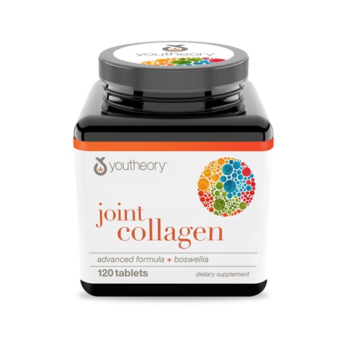 Youtheory Joint Collagen Type 2 Advanced Formula -- 120 Tablets