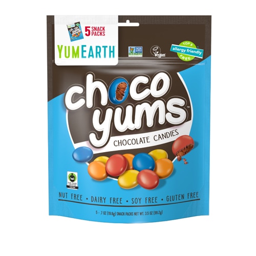 Yum Earth Non-GMO Choco Yums Chocolate -- 3.5 oz