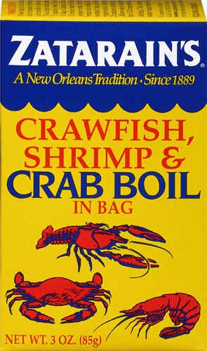 Zatarains Crawfish-Shrimp-Crab Boil In Bag -- 3 oz