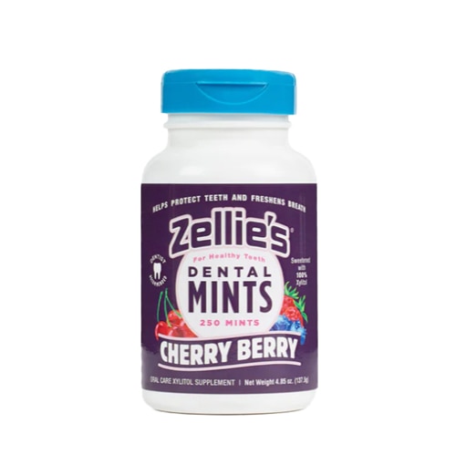 Zellie's 100% Xylitol Sugar Free Breath Mints Cherry Berry