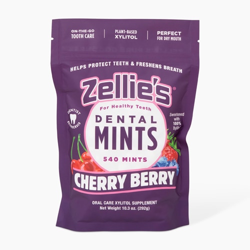 Zellie's 100% Xylitol Sugar Free Breath Mints Cherry Berry
