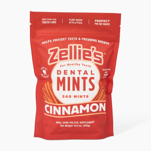 Zellie's 100% Xylitol Sugar Free Breath Mints Cinnamon
