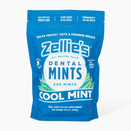 Zellie's 100% Xylitol Sugar Free Breath Mints Cool Mint