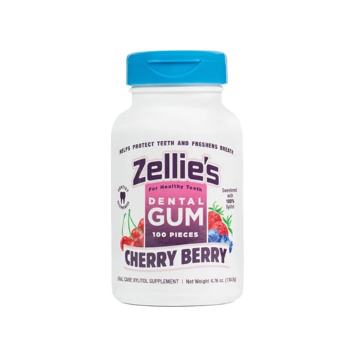 Zellie's 100% Xylitol Sugar Free Chewing Gum Cherry Berry