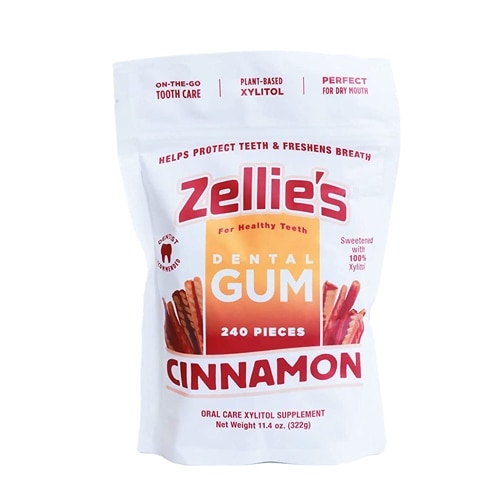 Zellie's 100% Xylitol Sugar Free Chewing Gum Cinnamon