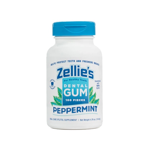 Zellie's 100% Xylitol Sugar Free Chewing Gum Peppermint
