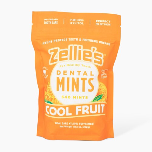 Zellie's Xylitol Dental Mints Sugar-Free Cool Fruit