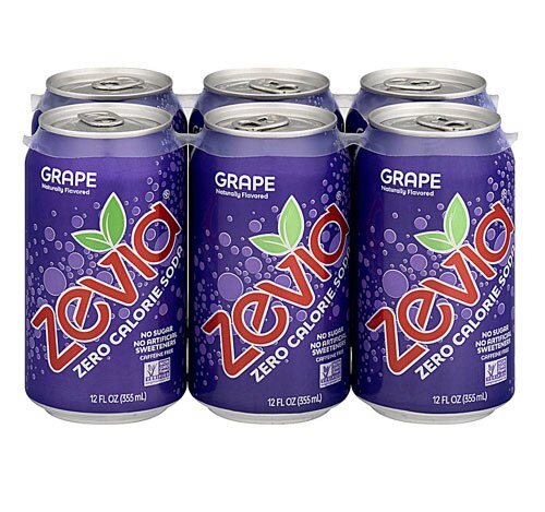 Zevia Zero Calorie Soda Grape