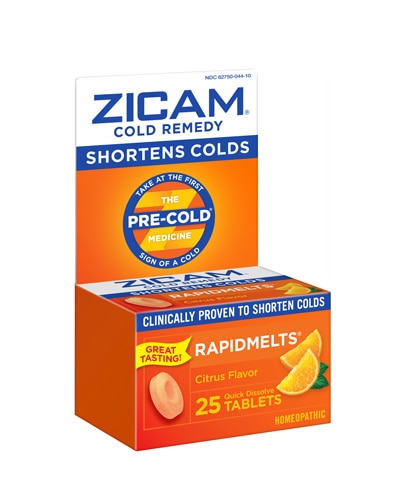 Zicam Cold Remedy RapidMelts® Citrus -- 25 Quick Dissolve Tablets