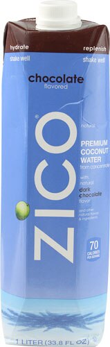 Zico Premium Coconut Water Chocolate -- 33.8 fl oz