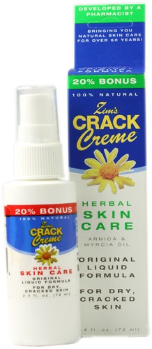 Zim's Crack Creme Original Liquid Formula -- 2.4 fl oz
