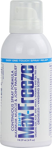 Zim's Max-Freeze Continuous Spray Formula -- 4 fl oz