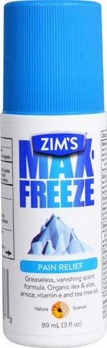 Zim's Max Freeze Maximum Muscle and Joint Pain Relief Roll-on -- 3 fl oz
