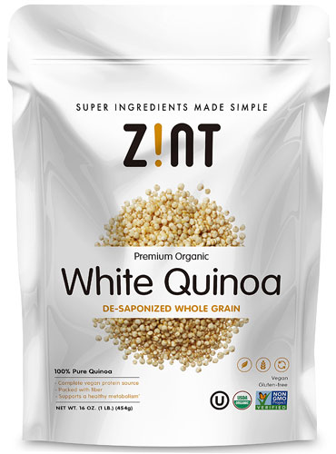 Zint Organic White Quinoa Whole Grain