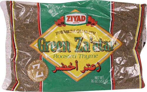 Ziyad Brand Green Za'atar Roasted Thyme -- 16 oz