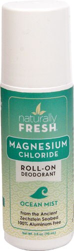 Zola Naturals Magnesium Roll-On Deodorant Ocean Mist -- 3 fl oz