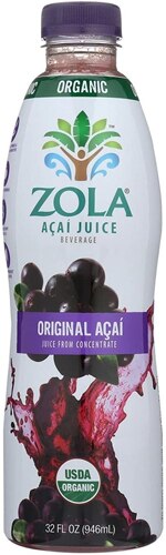 Zola Organic Acai Juice Original -- 32 fl oz
