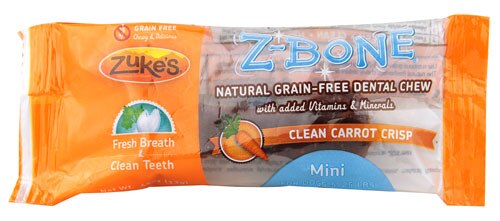 Zuke's Z-Bone® Natural Grain-Free Dental Chew Clean Carrot Crisp -- 0.45 oz