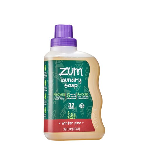 Zum Aromatherapy Laundry Soap Holiday Winter Pine 32 Loads -- 32 fl oz