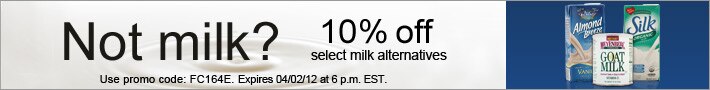 10% Off Select Milk Alternatives Source Code FC164E