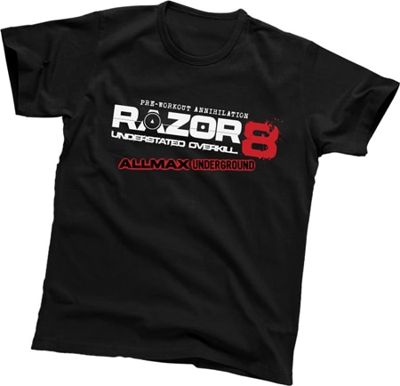 ALLMAX Nutrition PROMO -- Free T-Shirt with Purchase