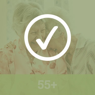 55+ image overlay