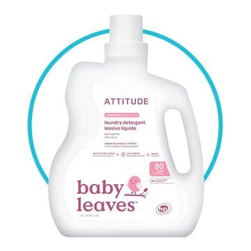 Attitude unscented laundry detergent