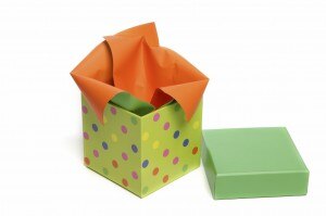 Reuse Your Holiday Cards Gift Box