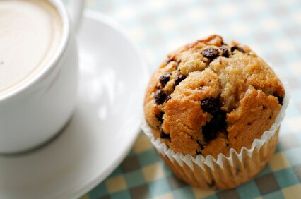 gluten free chocolate chip muffins
