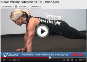 Nicole Wilkins Push-Up Tips