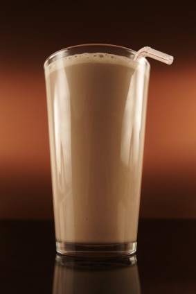 peanut butter chocolate protein shake