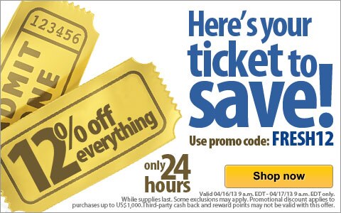 Save 12% at Vitacost