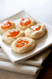 Jam-Filled "Drops" Thumbprint Cookies