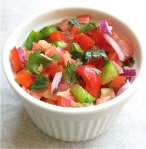 Fresh Garden Veggie Salsa