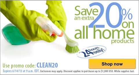 Home Sale at Vitacost with Promo Code CLEAN20