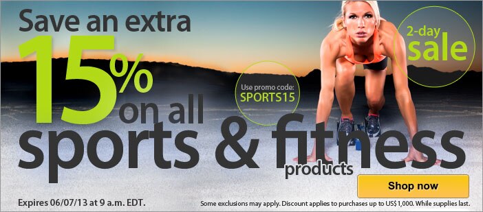 Sports Sale at Vitacost